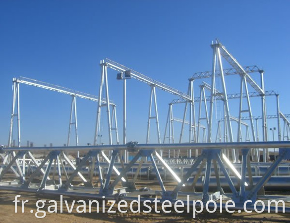 Substation Structure Steel Pole